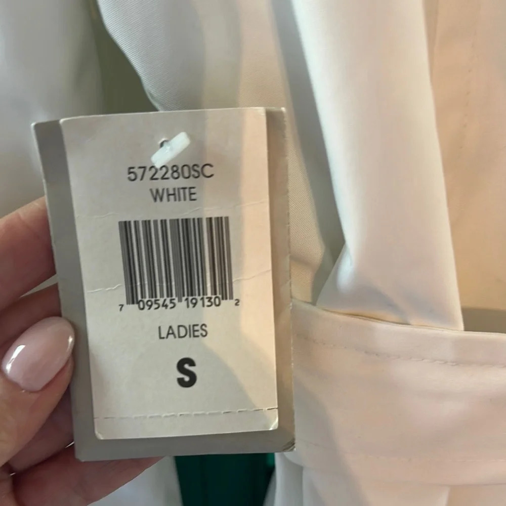 Vintage Y2K London Fog Women's White Trench Coat NWT - Picture 5 of 7